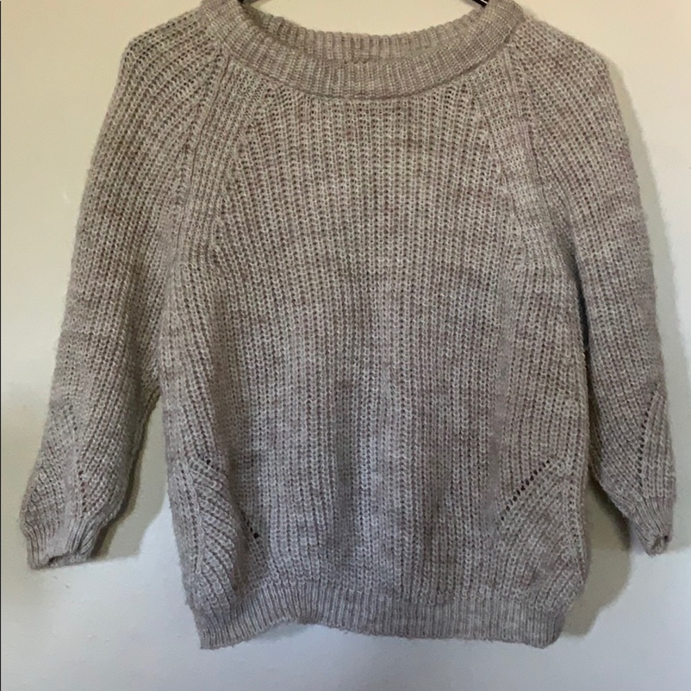 zara knit sweater